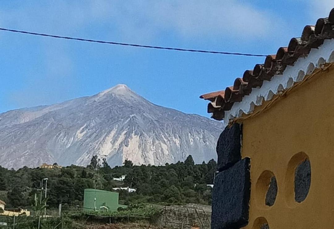 Tradicional Casa Canaria Con Piscina Y Vistas Al Teide Icod De Los Vinos Dış mekan fotoğraf
