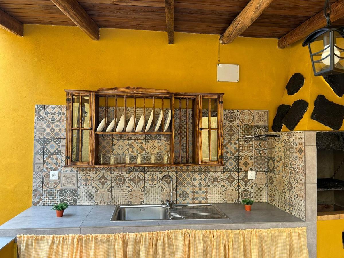Tradicional Casa Canaria Con Piscina Y Vistas Al Teide Icod De Los Vinos Dış mekan fotoğraf
