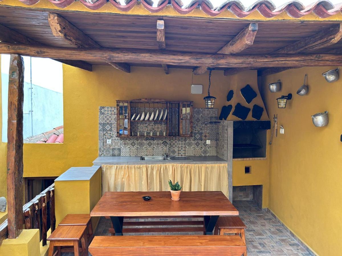 Tradicional Casa Canaria Con Piscina Y Vistas Al Teide Icod De Los Vinos Dış mekan fotoğraf