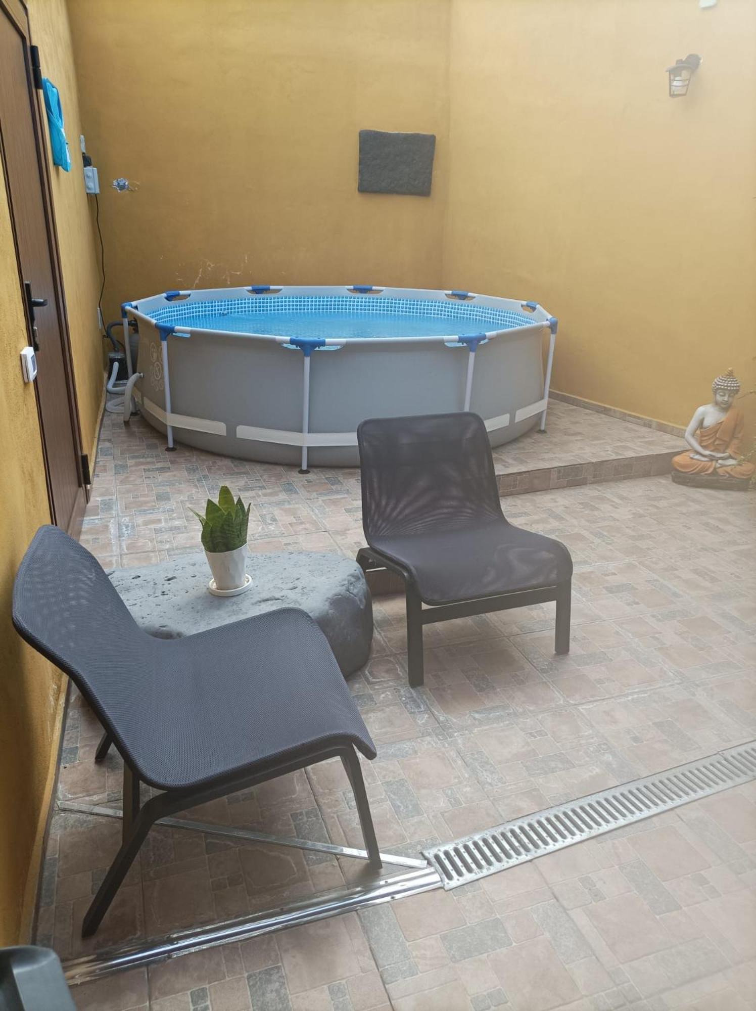 Tradicional Casa Canaria Con Piscina Y Vistas Al Teide Icod De Los Vinos Dış mekan fotoğraf